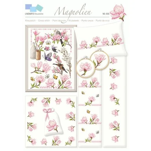 Lindner's Kreuzstiche - Magnolien