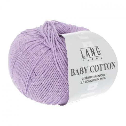 Baby Cotton Lang Yarns - lila (0007)