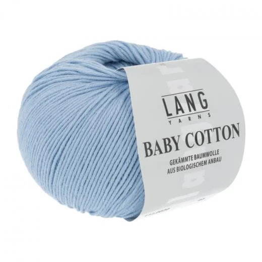 Baby Cotton Lang Yarns - hellblau (0020)