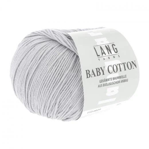 Baby Cotton Lang Yarns - hellgrau (0024)