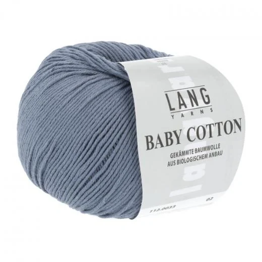 Baby Cotton Lang Yarns - jeans hell (0033)