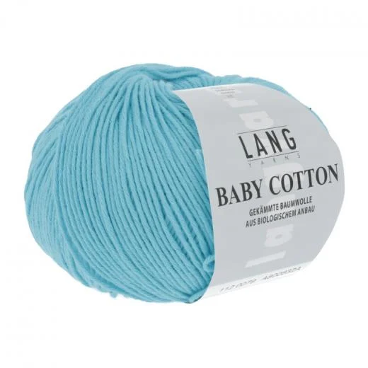 Baby Cotton Lang Yarns - türkis hell (0079)
