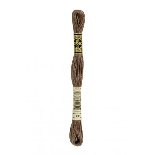 DMC Sticktwist Mouliné Spécial - 08 treibholz dunkel