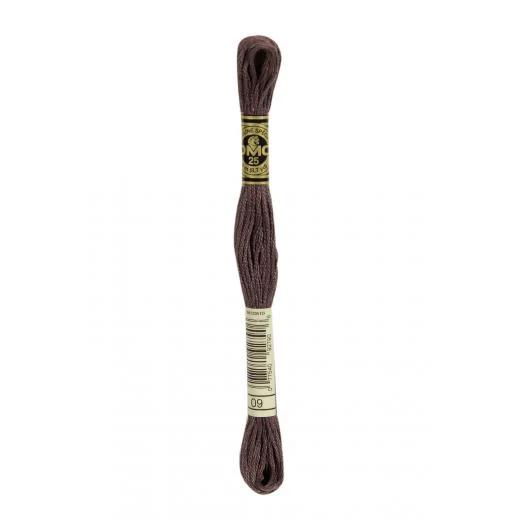 DMC Sticktwist Mouliné Spécial - 09 kakao sehr dunkel