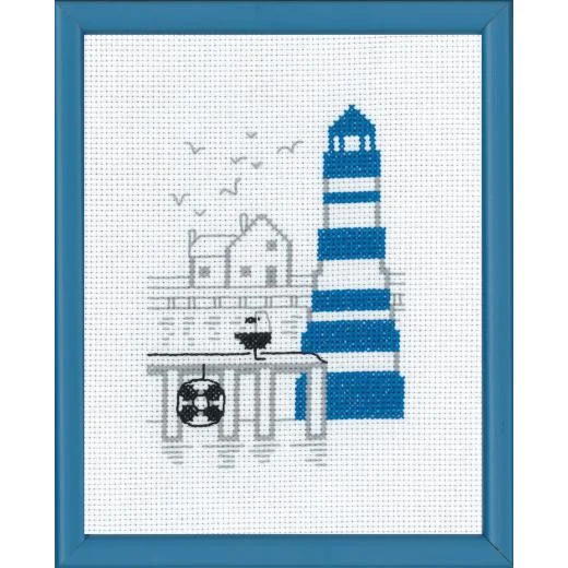 Permin of Copenhagen - Blauer Leuchtturm