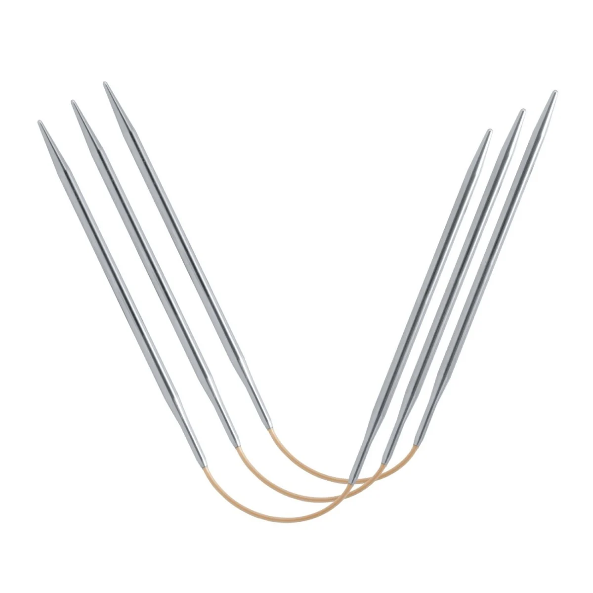 addiCraSyTrio LONG Nadelspiel Maß: 4mm/26cm