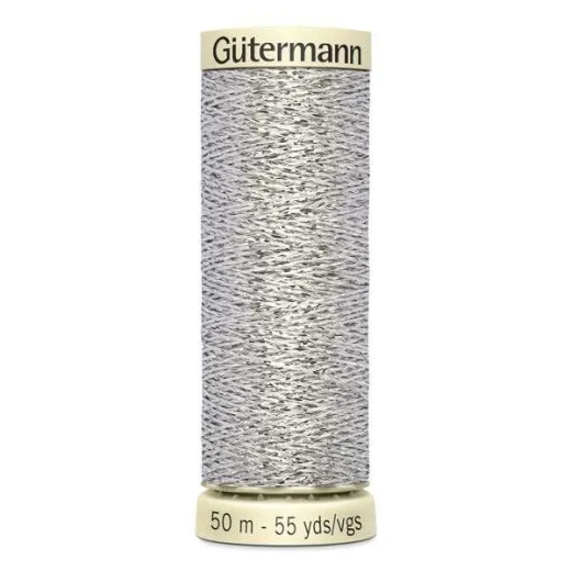 Gütermann Metalleffekt-Faden W 331 - 41 silber
