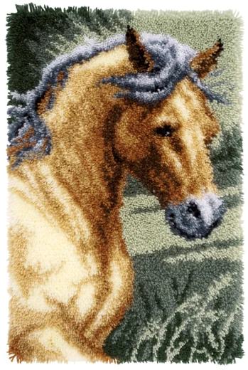 Vervaco - Knüpfteppich Pferd