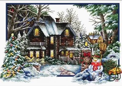 Winter Comes - Needleart World (Stickpackung)