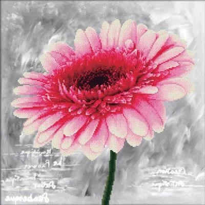 Pink Dahlia - Needleart World (Stickpackung)