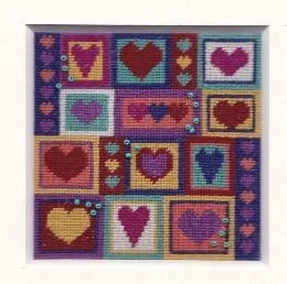 Der feine Faden - Herzhaft (Petit Point) - Ausverkauf