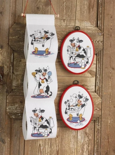 Permin of Copenhagen - Toilettenpapierhalter Kühe