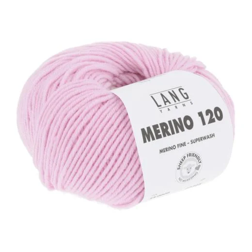 Merino 120 - Lang Yarns - rosa (0009)