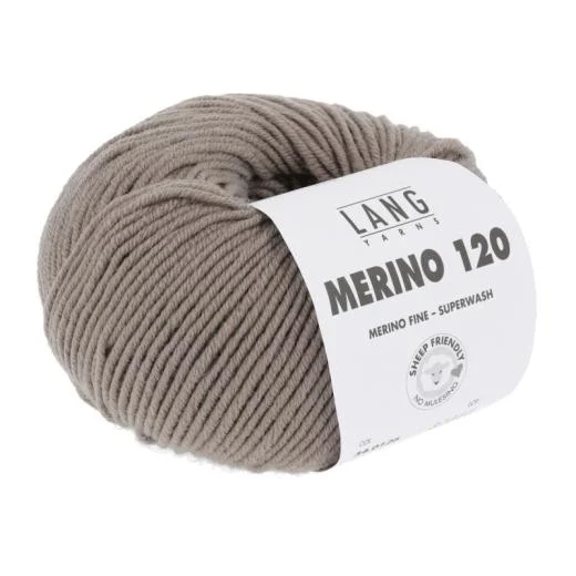 Merino 120 - Lang Yarns - graubraun (0126)