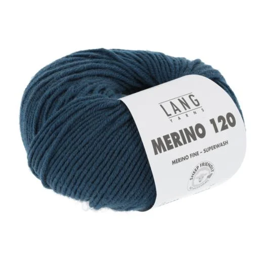 Merino 120 - Lang Yarns - stahlblau (0133)