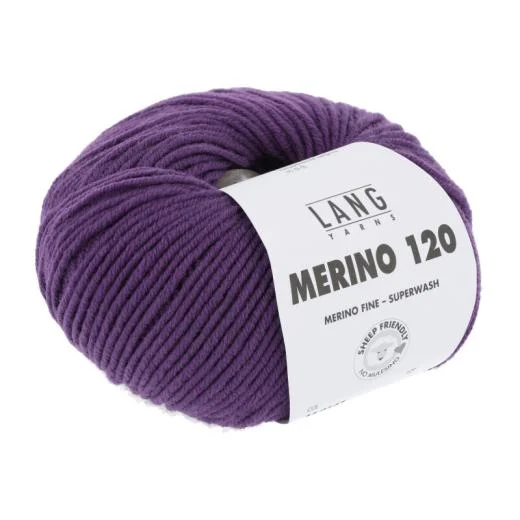 Merino 120 - Lang Yarns - lila (0147)