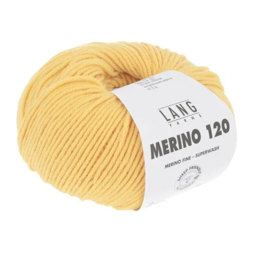Merino 120 - Lang Yarns - goldgelb (0149)