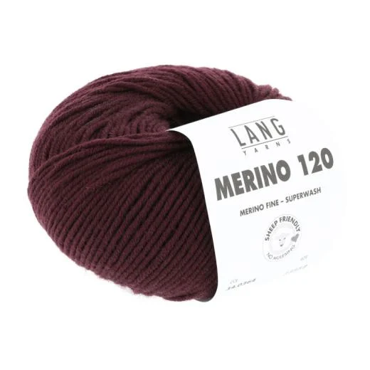 Merino 120 - Lang Yarns - bordeaux (0364)