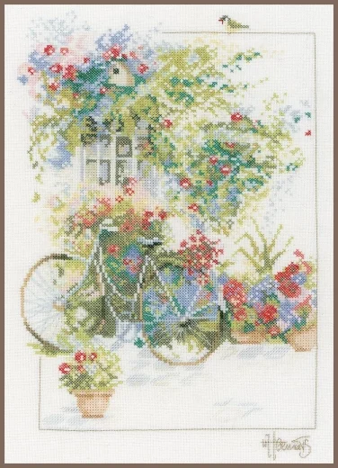 Lanarte - Flowers & bicycle