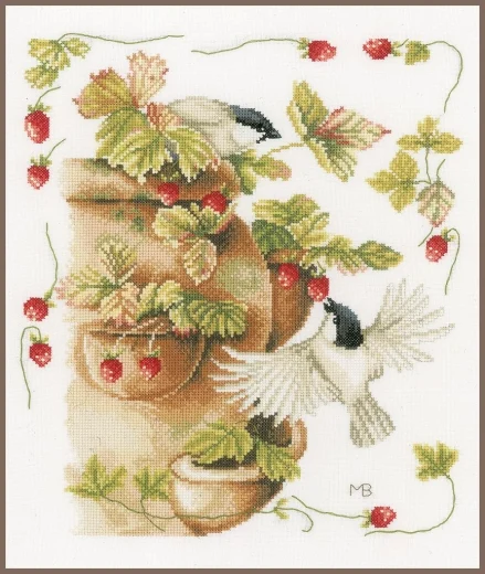 Lanarte - Strawberries & birds - Marjolein Bastin