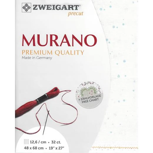 Zweigart Murano 32ct - 1299 Splash (Precut)