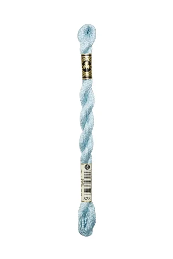 DMC Perlgarn Stärke 5 - 25m - 828 blau hellstes
