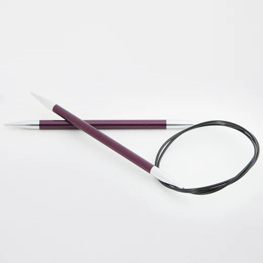 Rundstricknadel 6,00 mm - 40 cm - KnitPro Zing