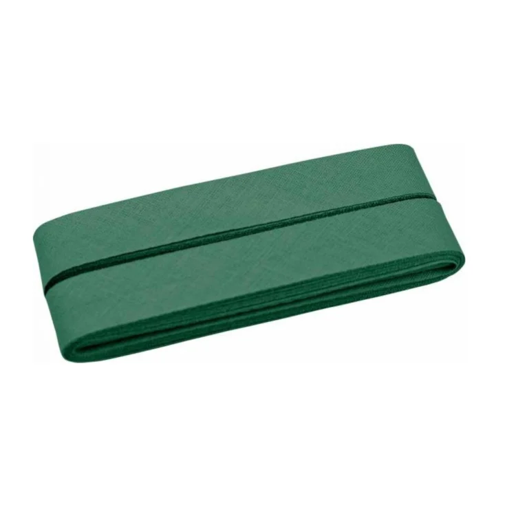 5 m Baumwollschrägband mittelgrün (433)