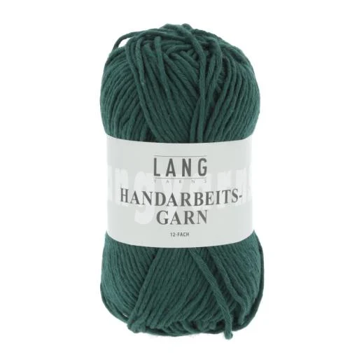 Handarbeitsgarn 12-fach Lang Yarns - dunkelgrün (Topflappenwolle)