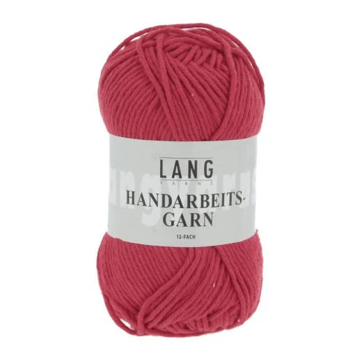 Handarbeitsgarn 12-fach Lang Yarns - rot (Topflappenwolle)