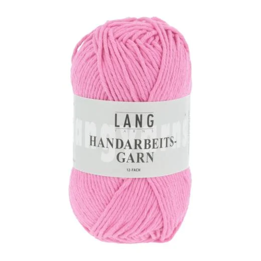 Handarbeitsgarn 12-fach Lang Yarns - pink (Topflappenwolle)