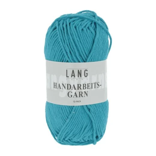 Handarbeitsgarn 12-fach Lang Yarns - türkis (Topflappenwolle)