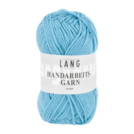 Handarbeitsgarn 12-fach Lang Yarns - türkis hell (Topflappenwolle)