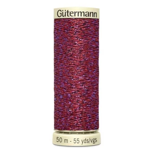 Gütermann Metalleffekt-Faden W 331 - 247 weinrot