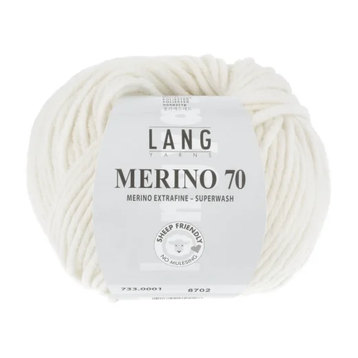 Lang Yarns Merino 70 - weiß