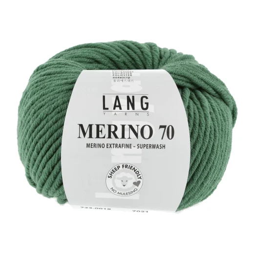 Lang Yarns Merino 70 - grasgrün