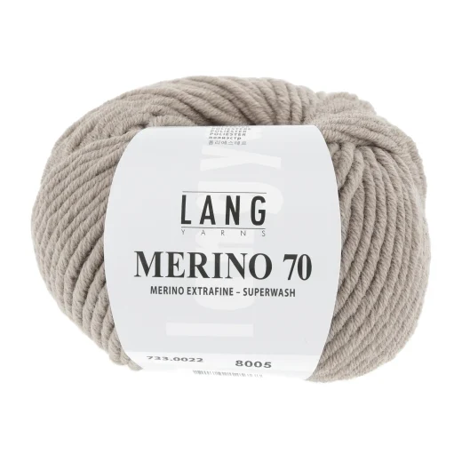 Lang Yarns Merino 70 - beige melange