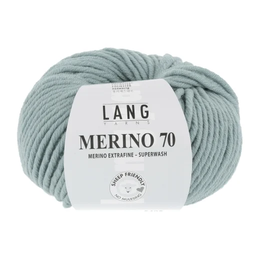 Lang Yarns Merino 70 - mint dunkel