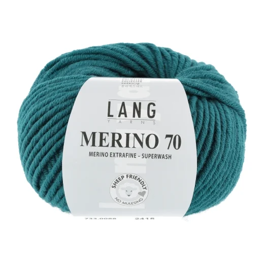 Lang Yarns Merino 70 - petrol