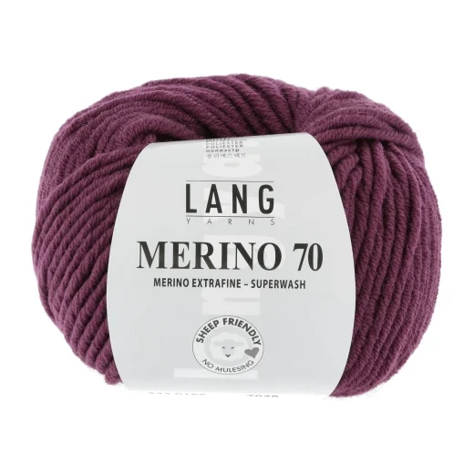 Lang Yarns Merino 70 - beere