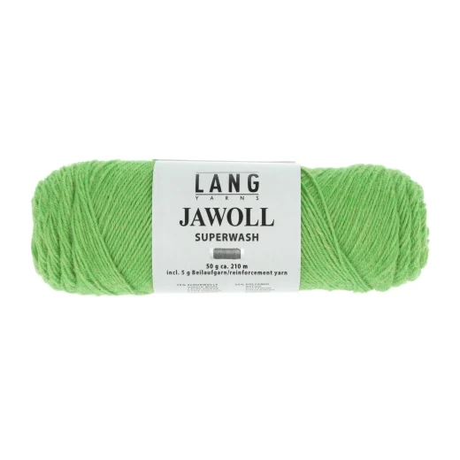 Lang Yarns Jawoll uni Sockenwolle 4-fach - apfel