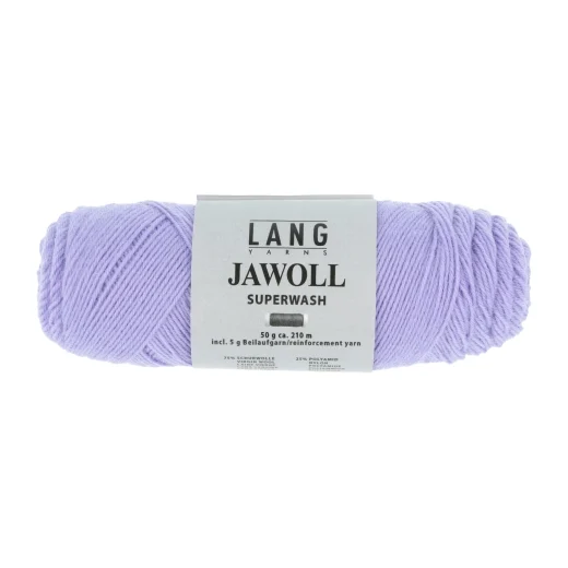 Lang Yarns Jawoll uni Sockenwolle 4-fach - flieder