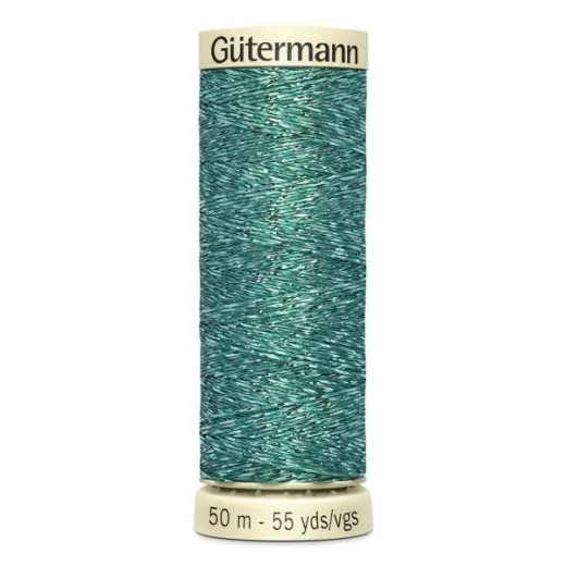 Gütermann Metalleffekt-Faden W 331 - 235 türkis