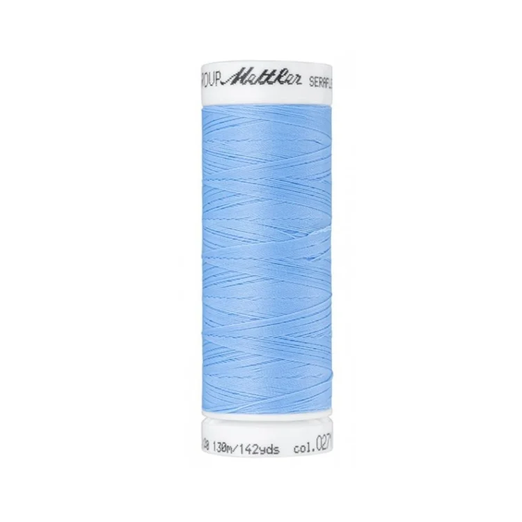 Amann Mettler Seraflex Elastikgarn 120, himmelblau