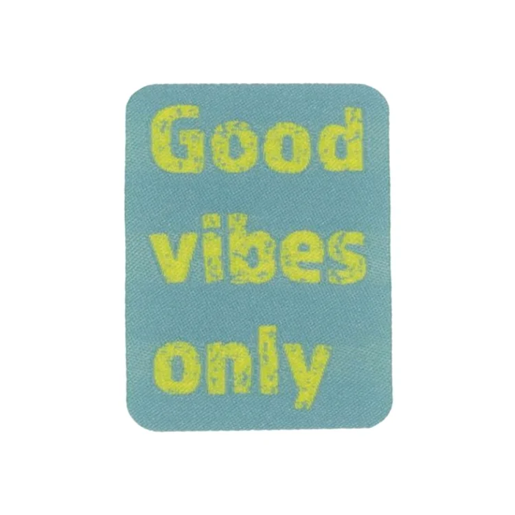 Applikation Good vibes only