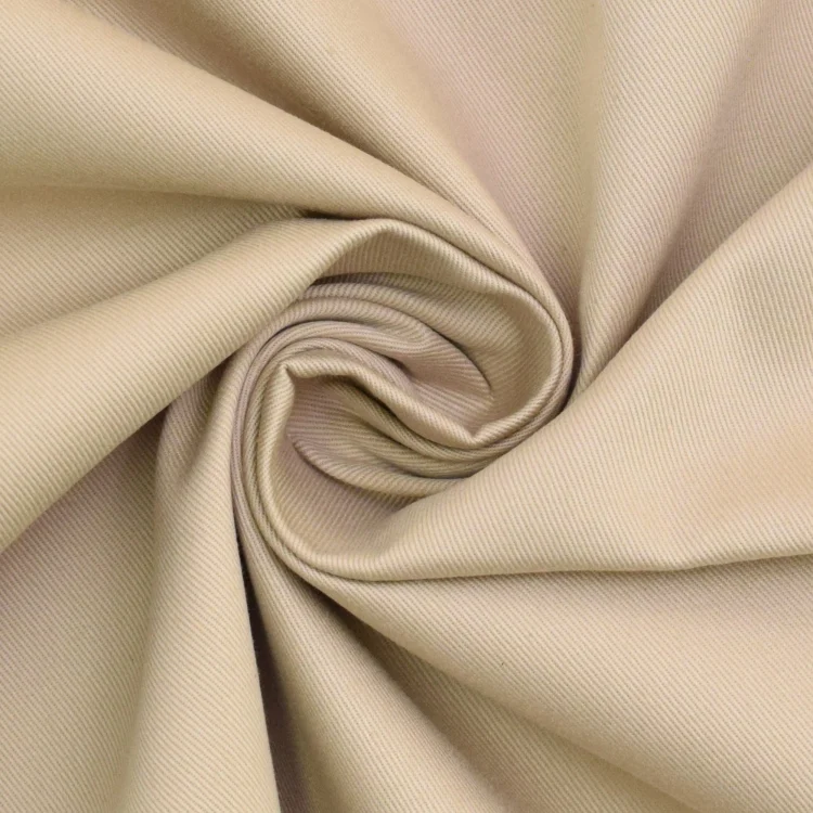 Baumwoll-Köper, beige