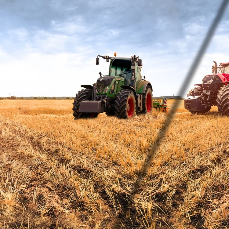 Baumwolljersey Malomi Panel Big Tractors 145 x 85 cm
