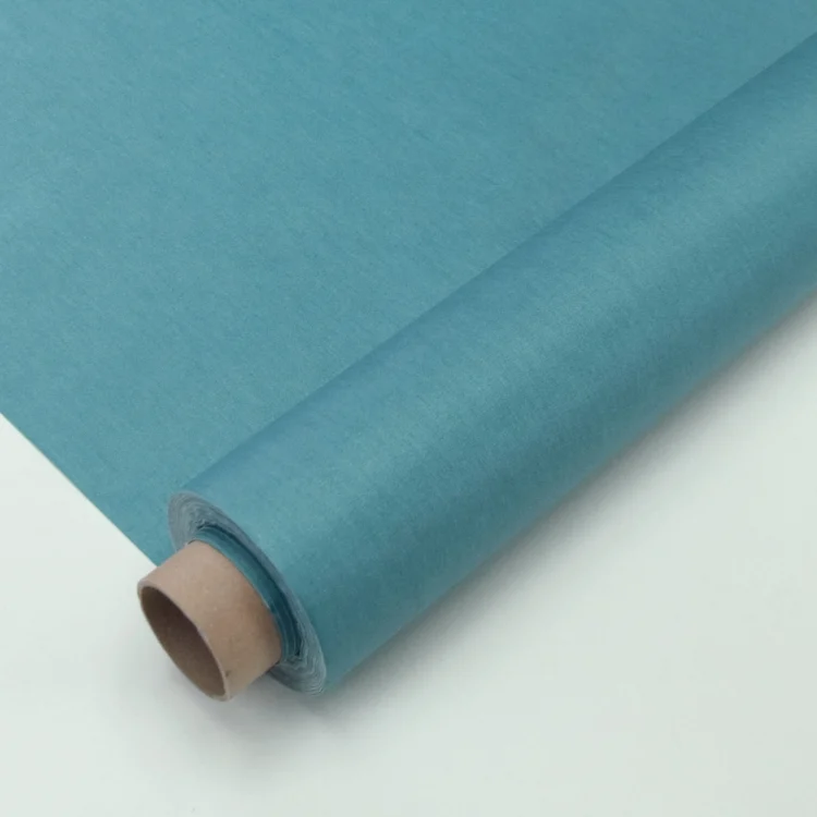 Beschichtete Baumwolle uni, blaupetrol