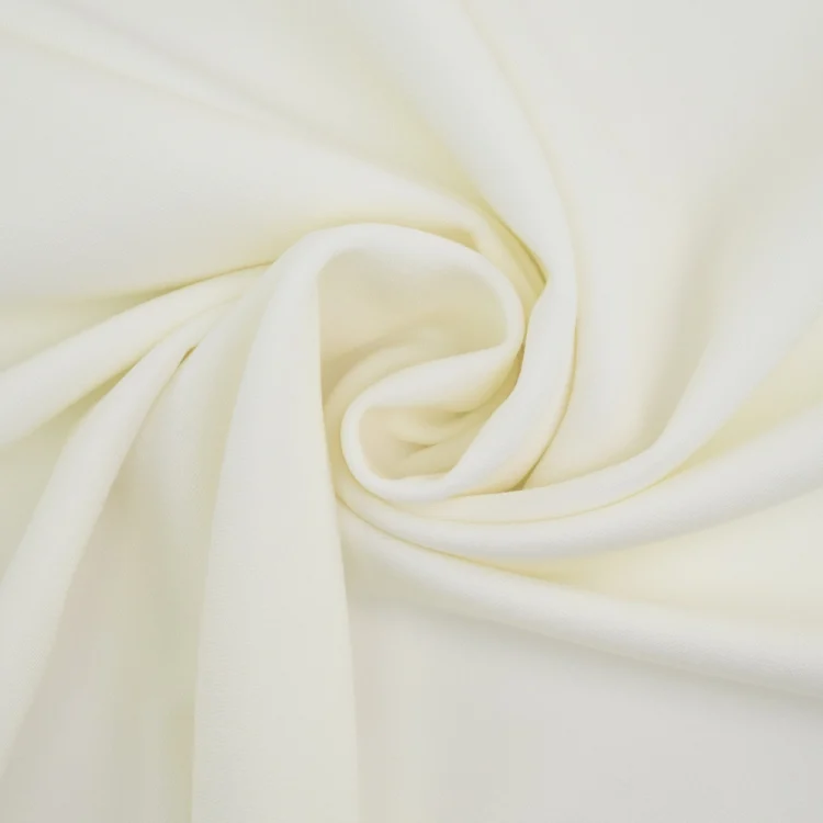 Bi Stretch Gabardine, wollweiß