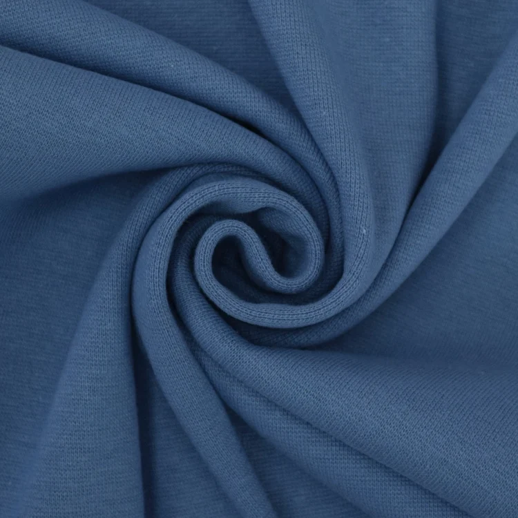 Bündchen glatt, kornblumenblau
